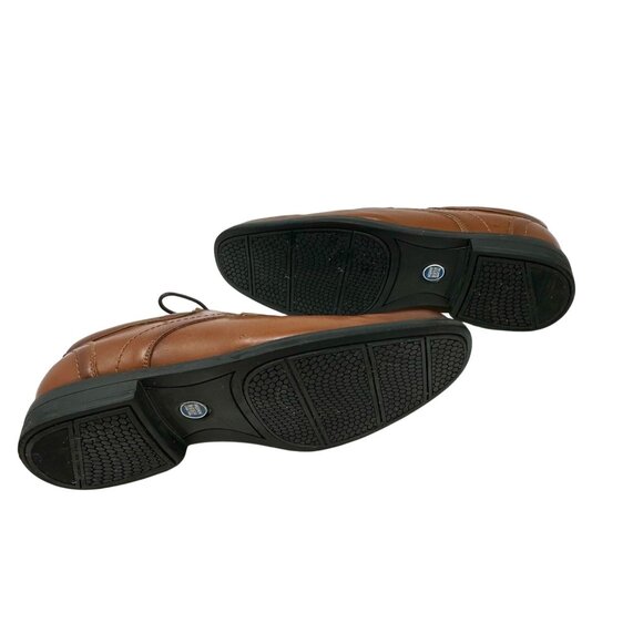 Nunn‎ Bush Mens Brown Leather Derby Dress Shoes Size 10 - Picture 5 of 9